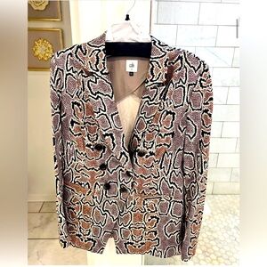 Cabi snake print blazer, size 12. Perfect for work or a dressy dinner, worn once